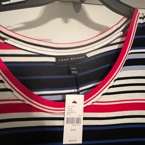 Red, White, & Blue Striped Dress